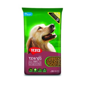 בונזו בקר וכבד 20 קילוגרם