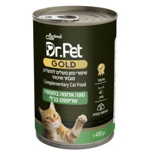 דר פט גולד שימורי טונה אדומה ושרימפס 400 גרם